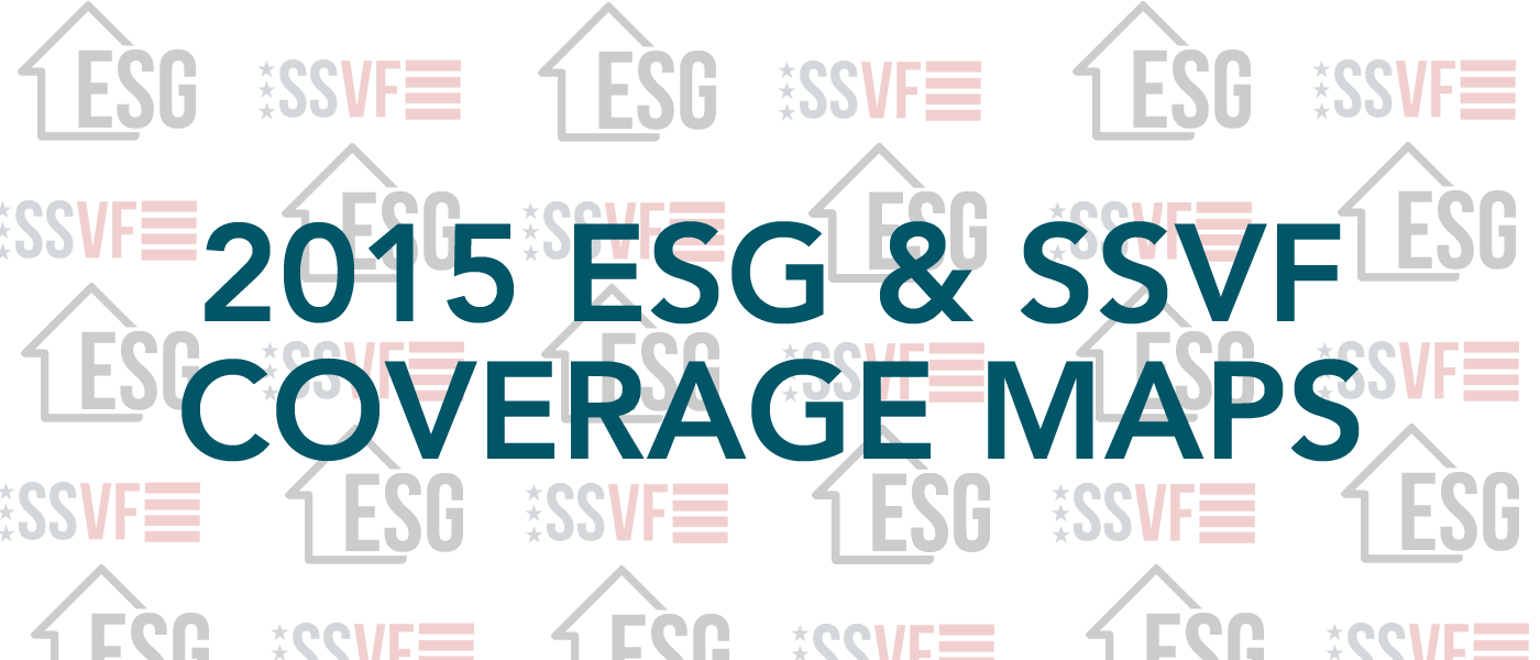 2015 ESG & SSVF Coverage Maps